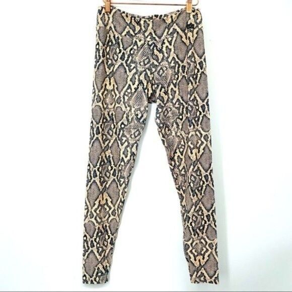 Lici by Mcitelli snake print leggings XL high leggings BoxN - Picture 2 of 6